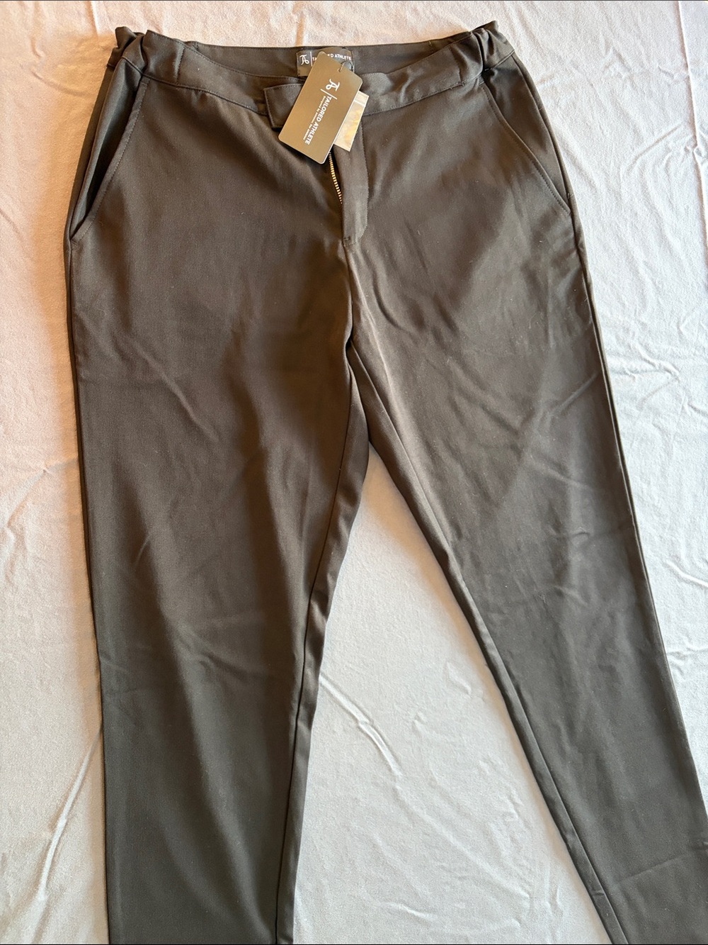 Tailored athlete Men's black Dress Pants - Tailored Stretch Fit